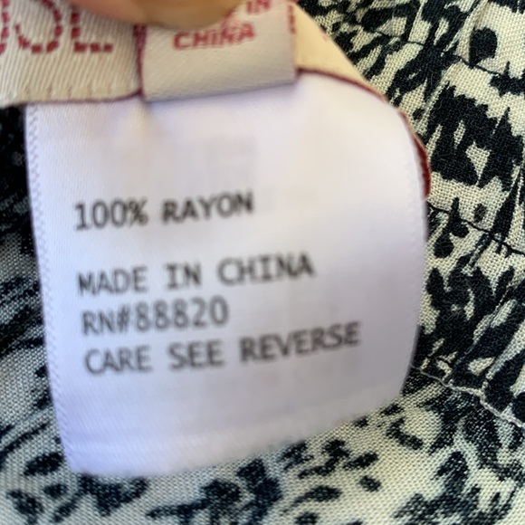 Rose & Thyme Boho Wide Leg Pants - Picture 6 of 13